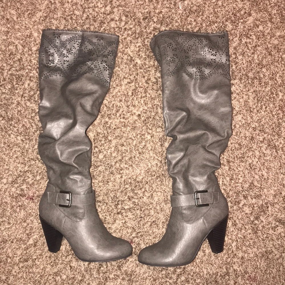 Knee high boots